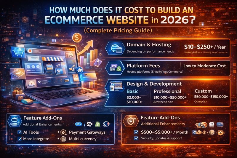 Cost to Build an Ecommerce Website